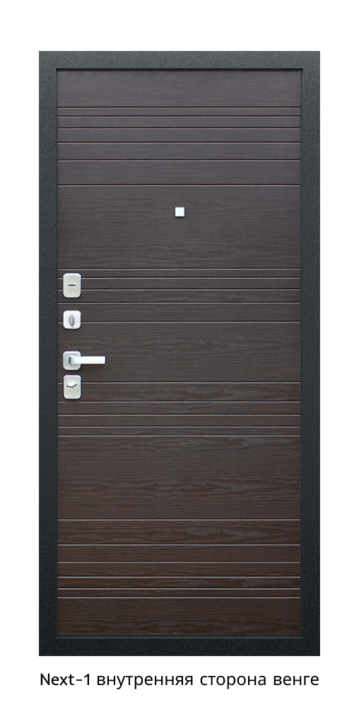Стальная дверь "Next 1", с зеркалом — изображение 4